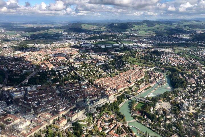The best view of the old town from Bern