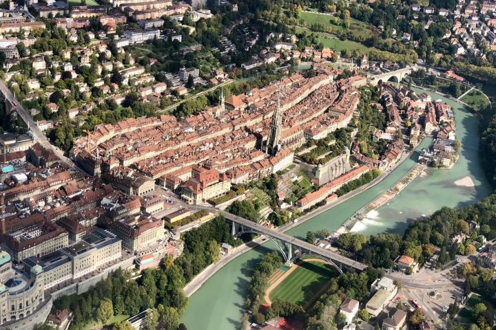The old town of the Swiss Capital city
