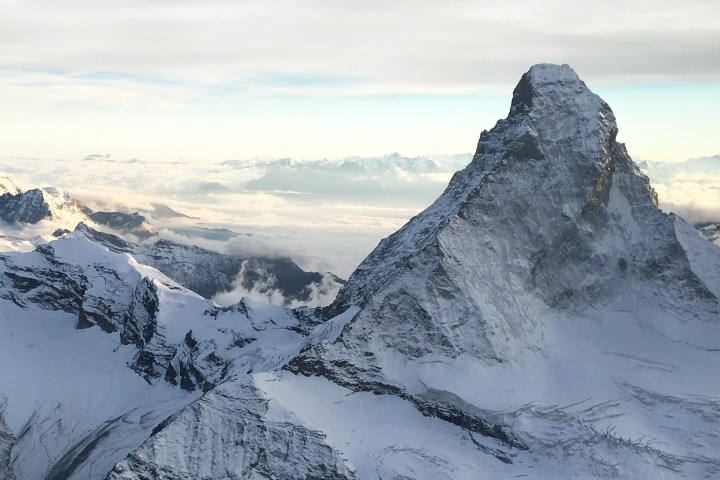 Helicopter tour, with the best view on the Matterhorn