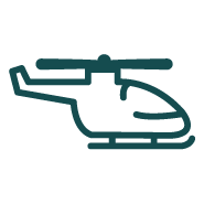 Icon – Helicopter the helicopter icon